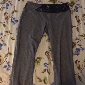 Yoga pants skinny bootcut